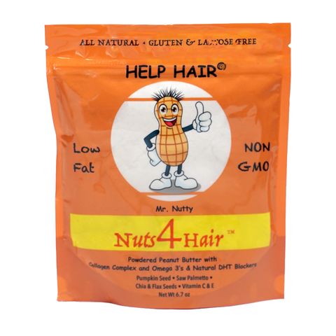 Image of Nuts4Hair®- Collagen Complex Peanut Butter Powder (30 servings)