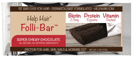 Image of Help Hair Folli-Bar™ - First Protein Bar Ever for Hair